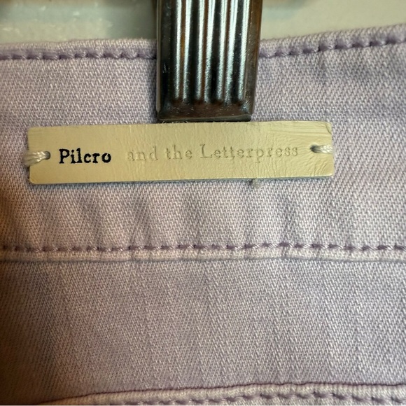 Pilcro and the Letterpress | Anthropologie | the STET Lavender Crop Jeans - Picture 10 of 12